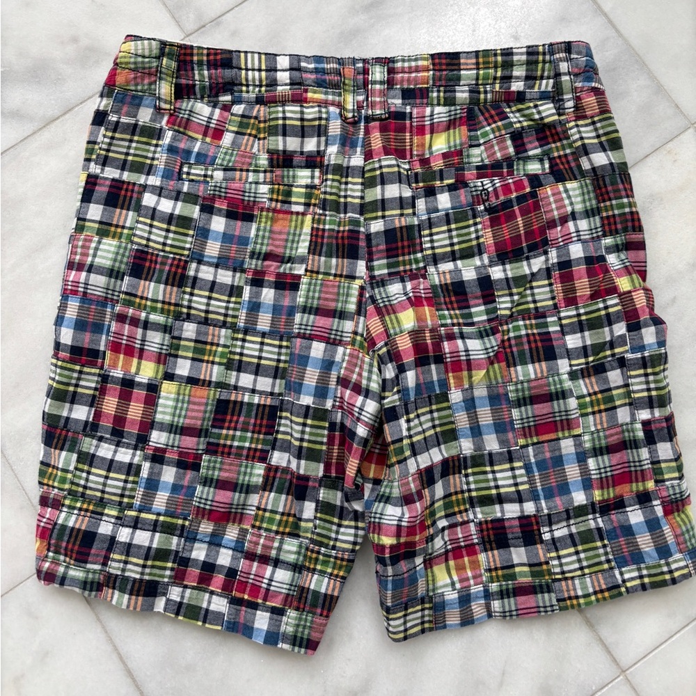 JCrew Women’s Madras Shorts - City Fit size 4 - Picture 3 of 3